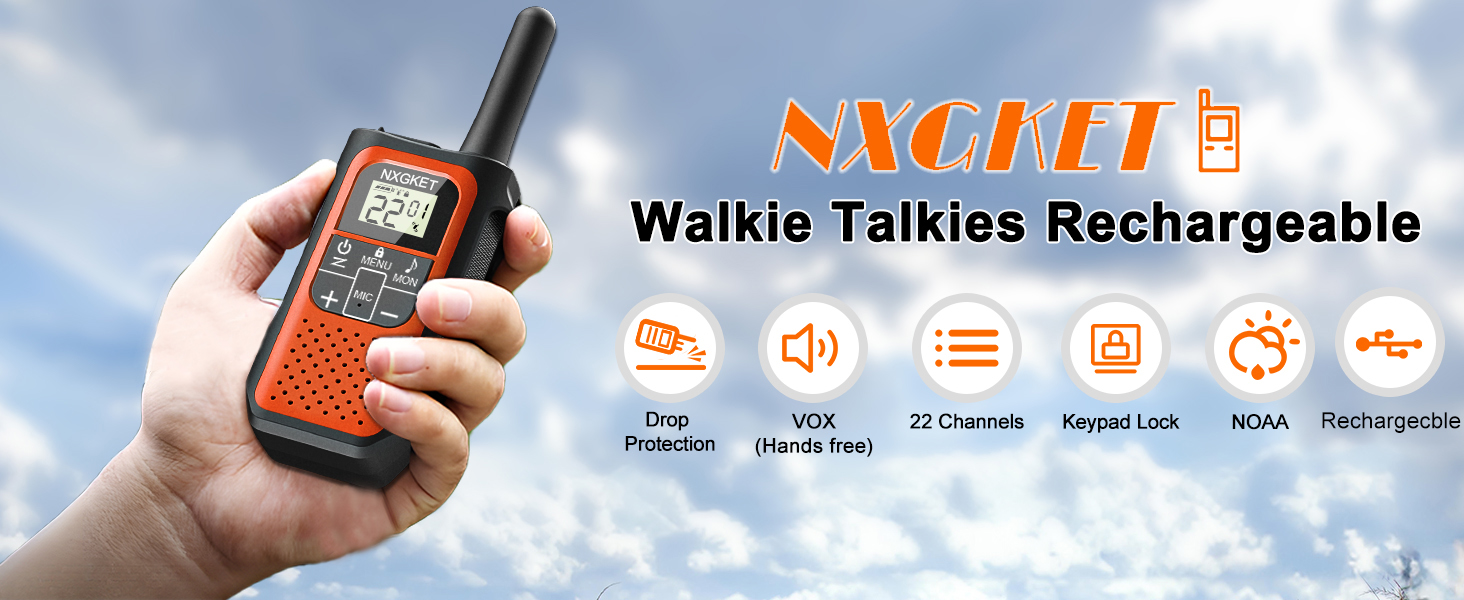 Walkie Talkies for Adults Long Range