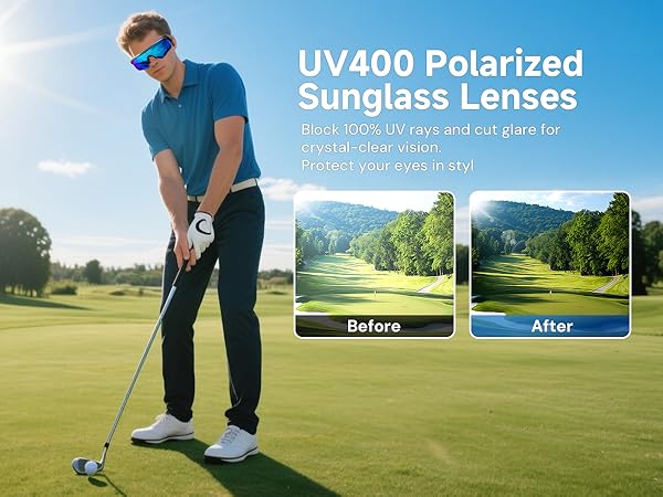 UV400 Polarized Sunglass Lenses