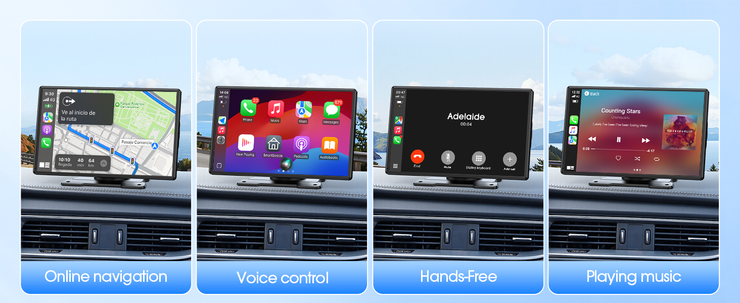 apple carplay screen for car