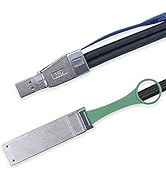 SFF-8644 to QSFP (SFF-8436) DDR Hybrid Mini SAS Cable, External Copper SAS Cable for NetApp DS424...