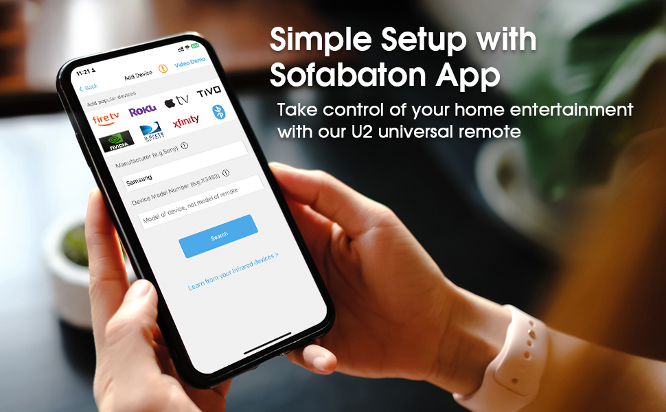 universal tv remote control