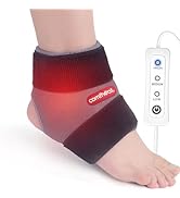 Comfheat Ankle Heating Pad for Ankle Arthritis Pain Relief, USB Heated Ankle Wrap Heat Therapy fo...