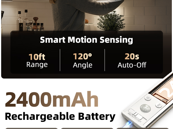 Rechargeable Cabinet lights