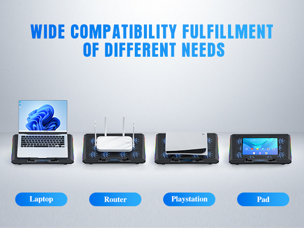 laptop cooling fan pad