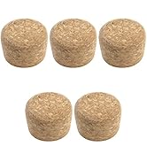 Chinflly Wooden Cork Plugs,Corks Stoppers Soft Wood Wine Bottle Replacement Corks(2x1.85x1.38 Inc...