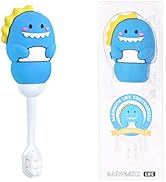 ZMRZ Kids Toothbrush - Soft Bristles for Toddlers &amp; Children Aged 1-4 - Fun Dinosaurs Shape for 3...