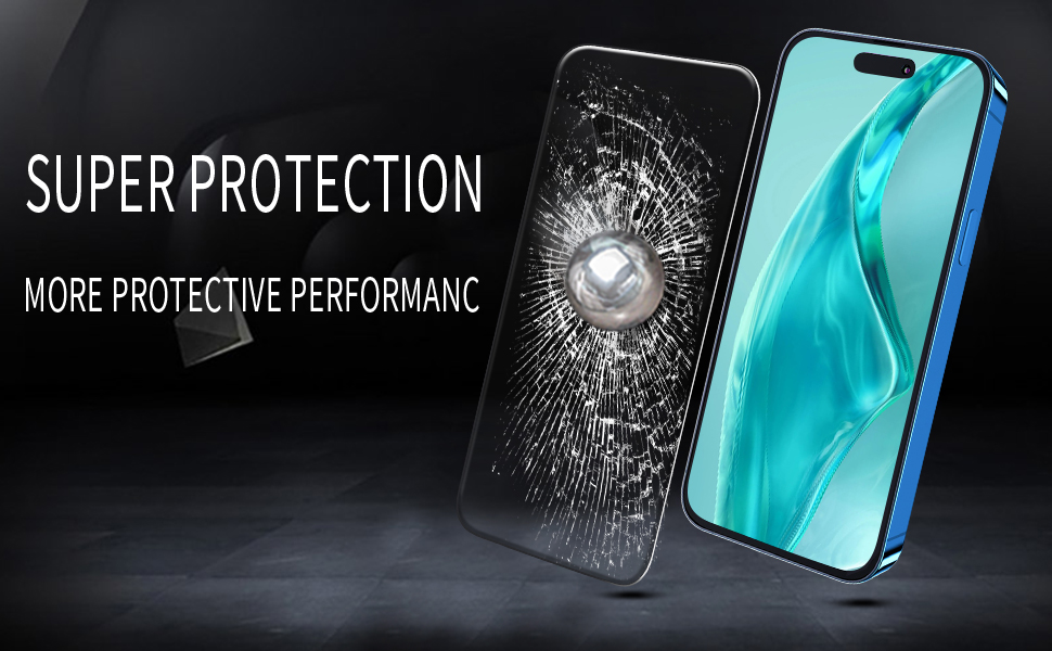 iPhone 16 Pro Tempered Glass Screen Protector
