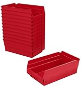 Akro-Mils 30130 Plastic Organizer and Storage Bins for Refrigerator, Kitchen, Cabinet, or Pantry ...