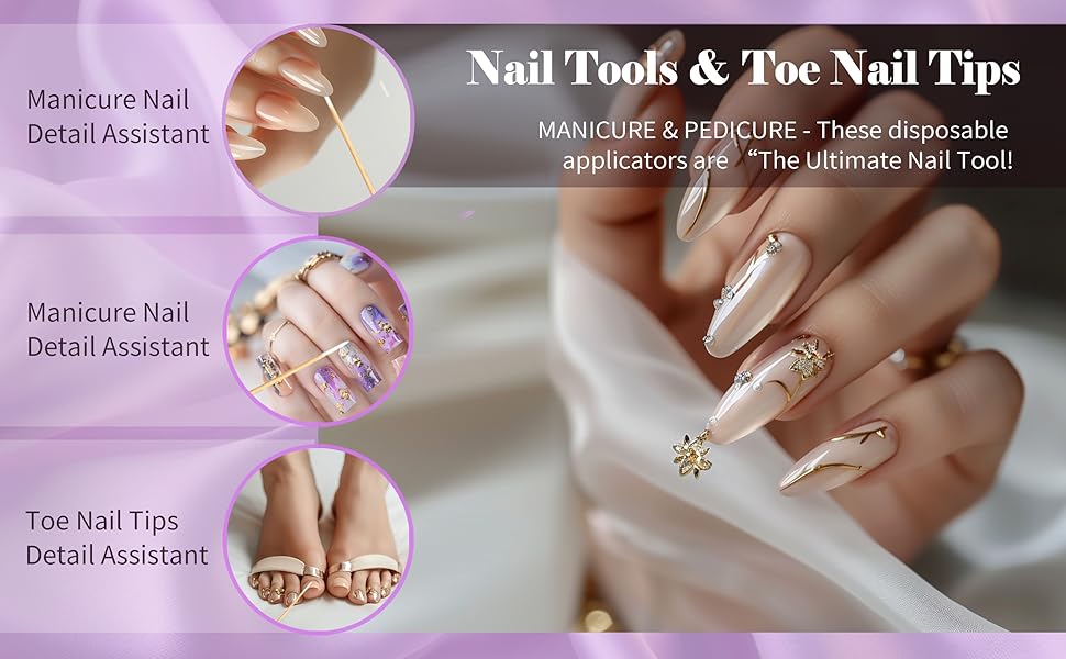 Nail Tools &amp; Toe Nail Tips 