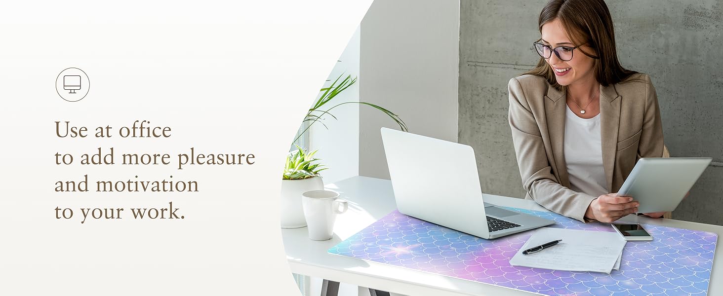 Use at office to add more pleasure and motivation to your work.