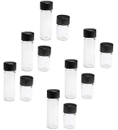 ASR Outdoor Gold Flake or Dust Collection Glass Vials (Pack of 12)