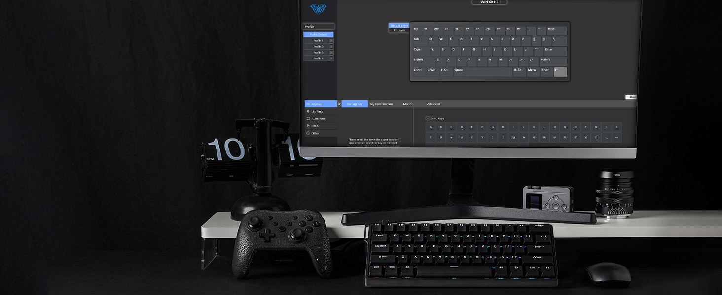 magnetic gaming keyboard