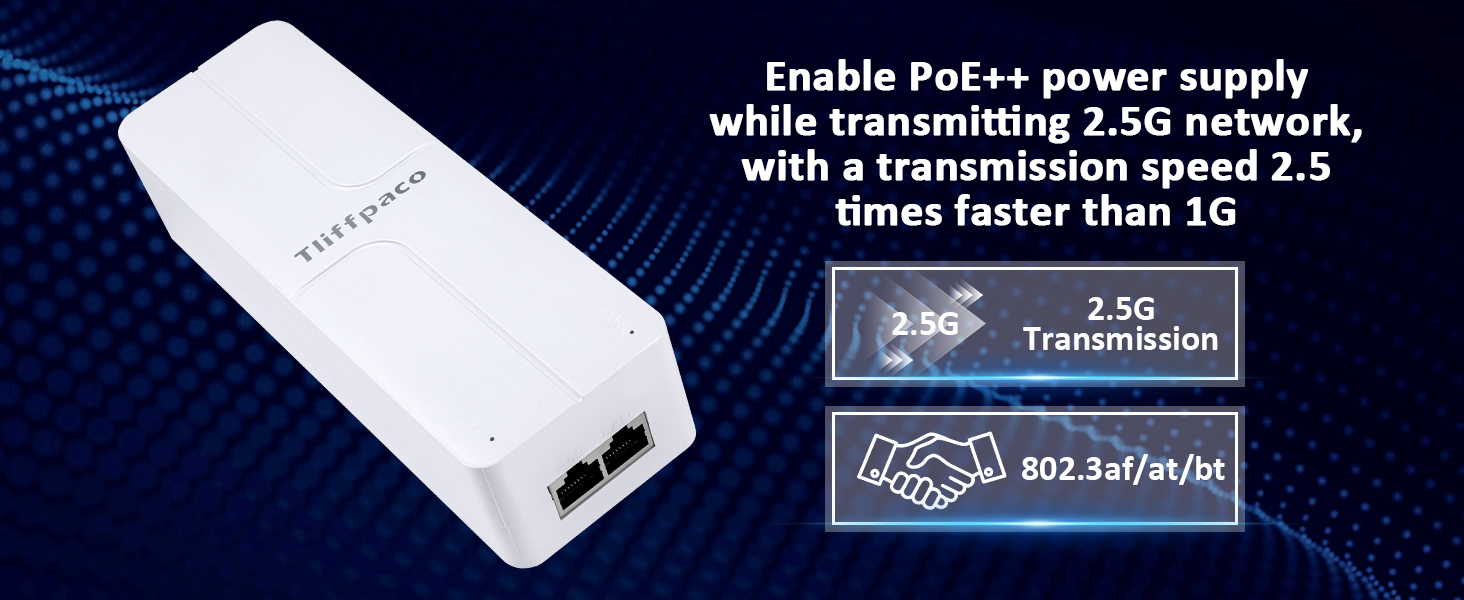 2.5g poe injector adapter