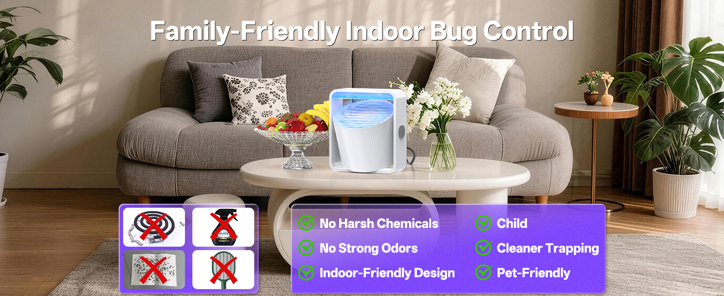 mosquito fly trap for indoors