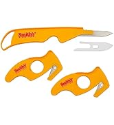 Smith's 51397 Field Dressing Combo Kit – Skinning Knife – 2x Gut Hooks – Surgical-Grade Steel Bla...