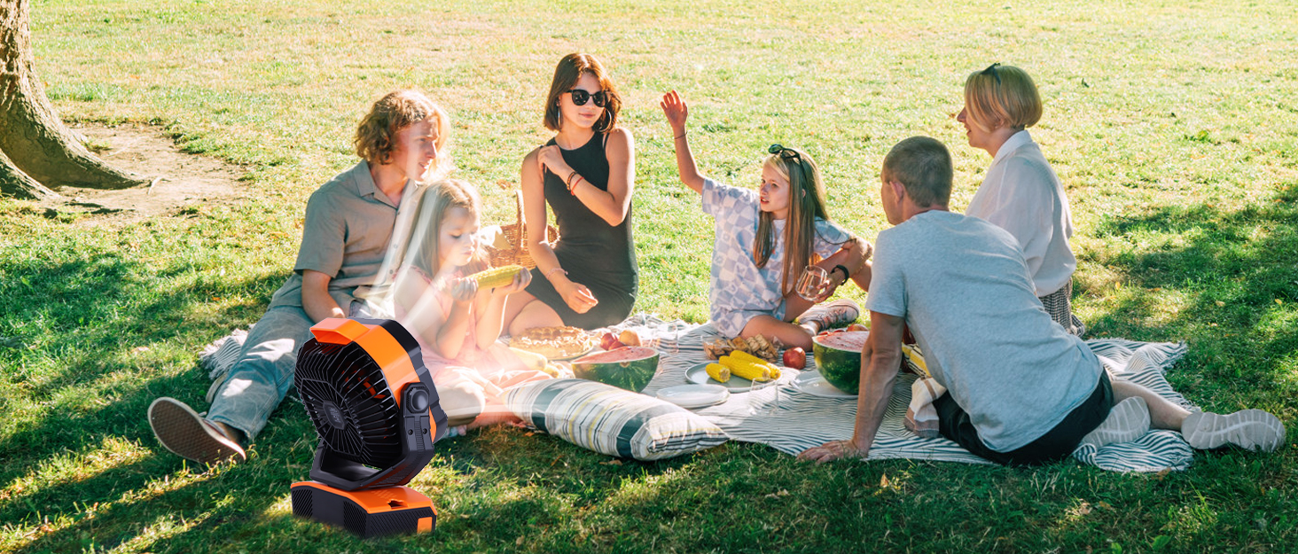 outdoor camping fan