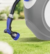 Retractable Garden Hose Reel 100 FT 1/2&amp;amp;#34;