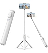 Selfie Stick Tripod for iPhone, TELESIN 50" Phone Tripod Stand with Camera Zoom Remote,360° Adjus...