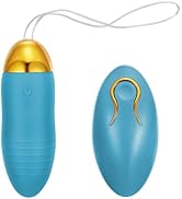 Wireless Remote Control Personal Massager, Blue