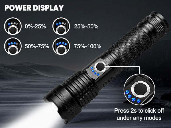 rechargeable flashlights
