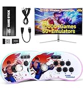 Colourbing A16 Retro Game Console - Support and Wireless Connection,30000 in Classic Games,Two Se...