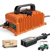 10L0L Smart Golf Cart Battery Charger for EZGO TXT, 18 AMP 36 Volt Golf Cart Charger with D Style...