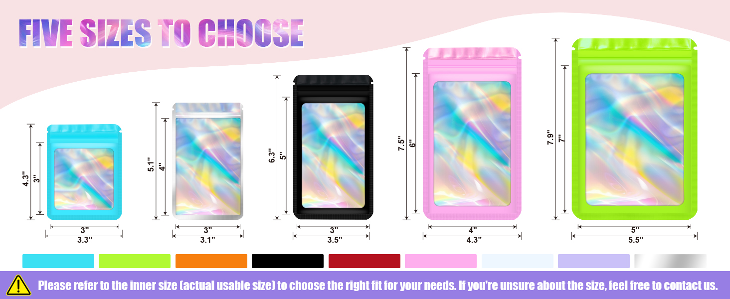 holographic bags