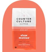 Counter Culture Coffee Slow Motion Decaf - Medium Roast, Organic, Sustainably Farmed, Kosher, Who...