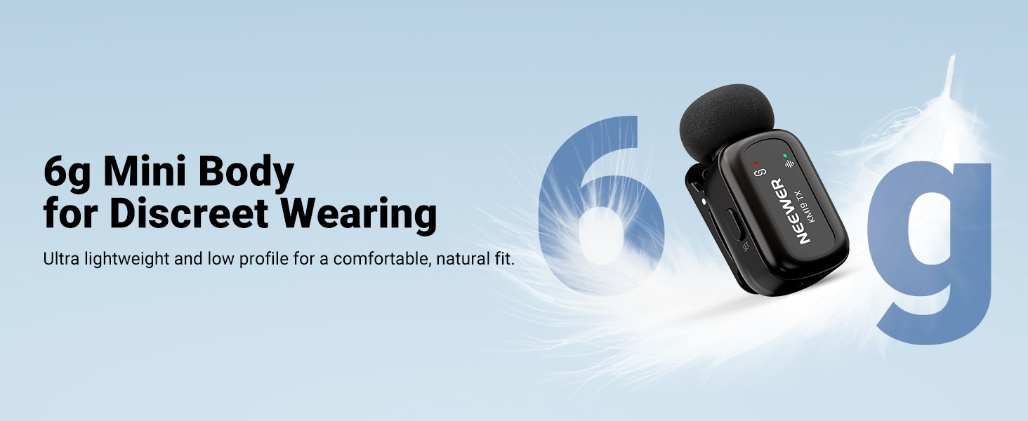 6g Mini Body for Discreet Wearing