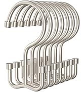 OEH Shower Curtain Hooks, 12 Pcs Shower Curtain Rings, Durable Shower Curtain Hooks Rust Proof, S...