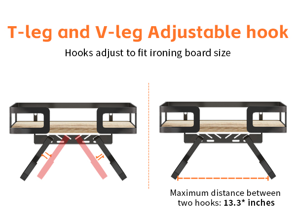 Ironing Board Holder Wall Mount