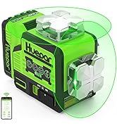Huepar Laser Level Self Leveling 2x360°outdoor Bluetooth Green Beam Cross Line for Construction a...