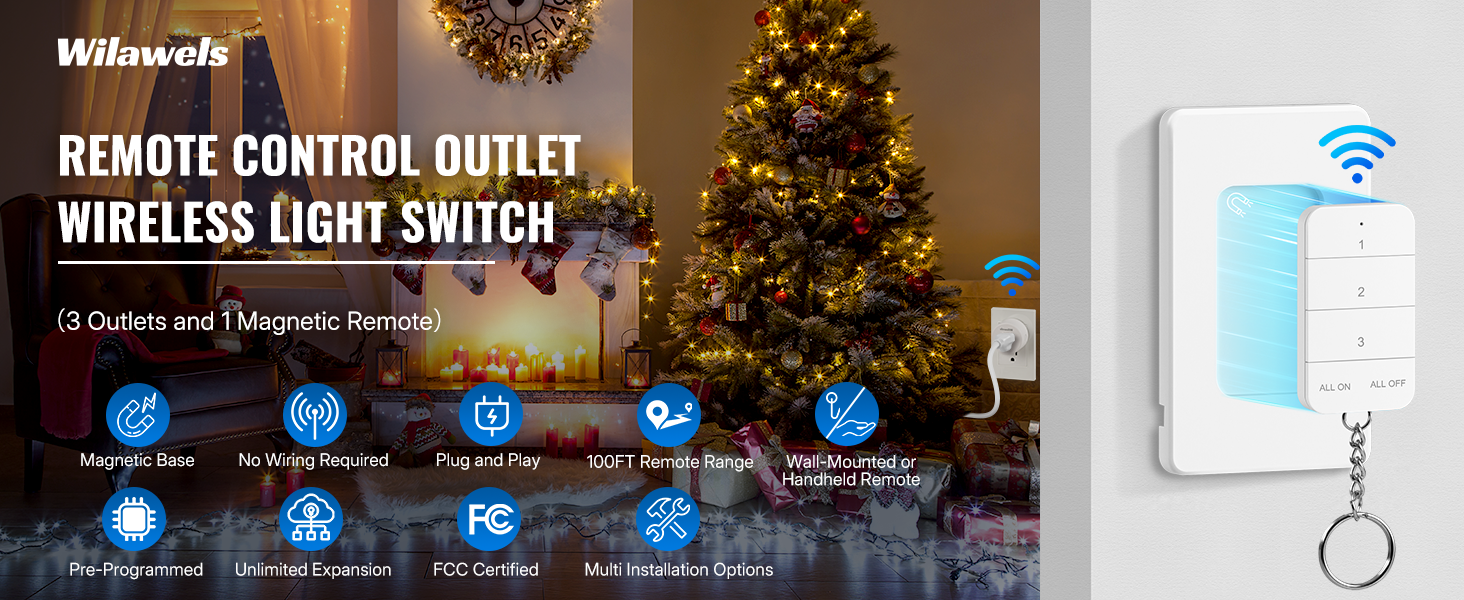 WILAWELS Wireless Light Switch