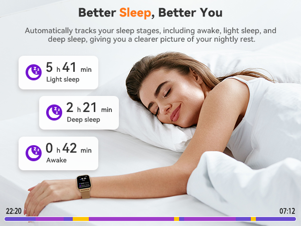 Sleep Tracker; smart watch for android phones