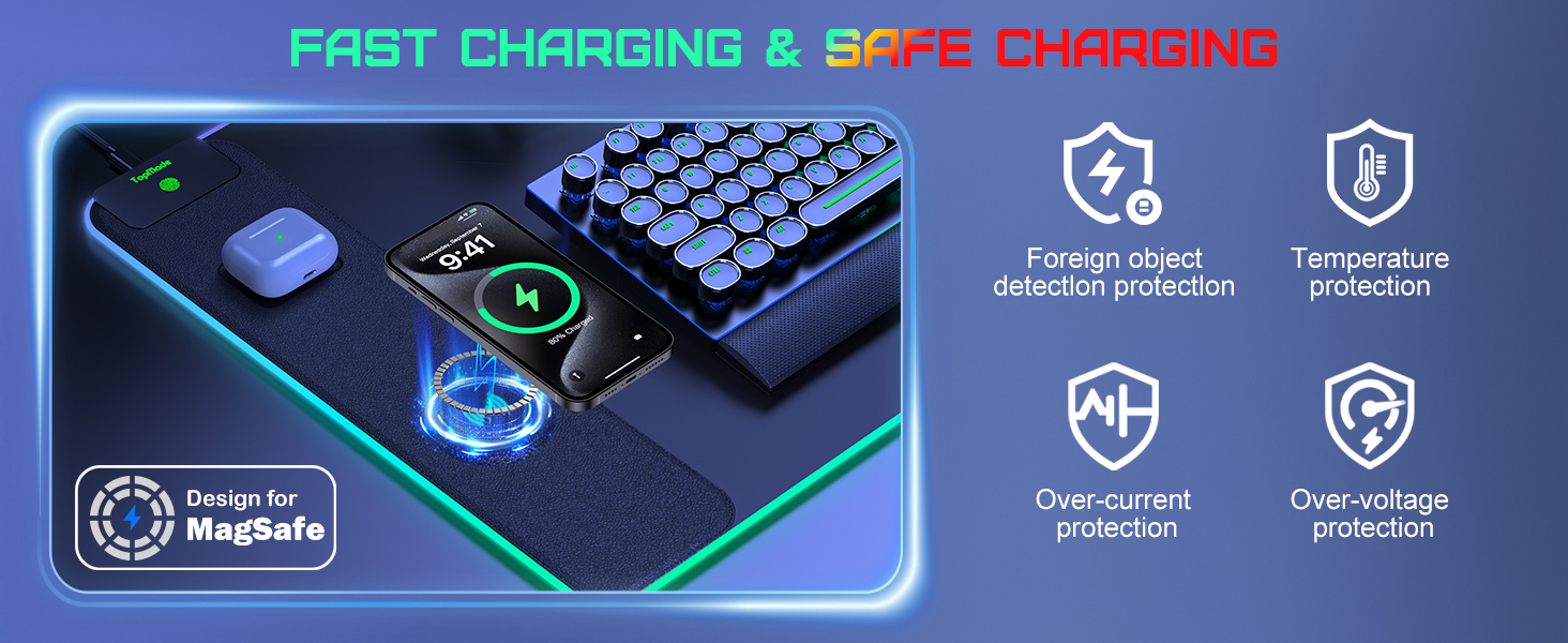 15W Fast wireless charging