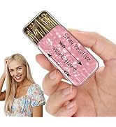 Blonde Bobby Pins, Pain-Free Hair Clips, Best Size 2in for Women and Girls (Golden -15)