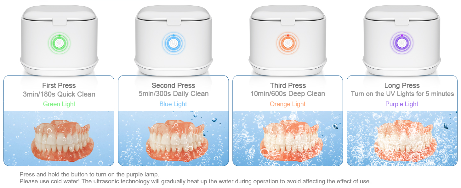 ultrasonic retainer cleaner