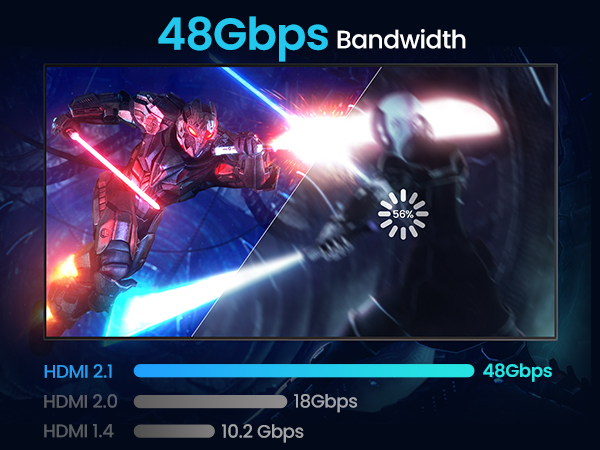 48Gbps Bandwidth