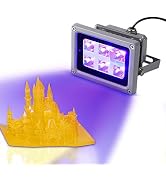 3D Printer UV Resin Curing Light for SLA/DLP/LCD 3D Printing, Solidify Photosensitive Resin, 405n...