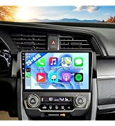 Android 15 Car Stereo for Honda Civic 2016-2021 with Wireless Carplay Android Auto Support OEM Ba...