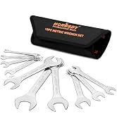 HORUSDY Thin Wrenches Set | Metric | 10-Piece | Including 5.5mm to 27mm | Bike Wrench Set | Thin ...