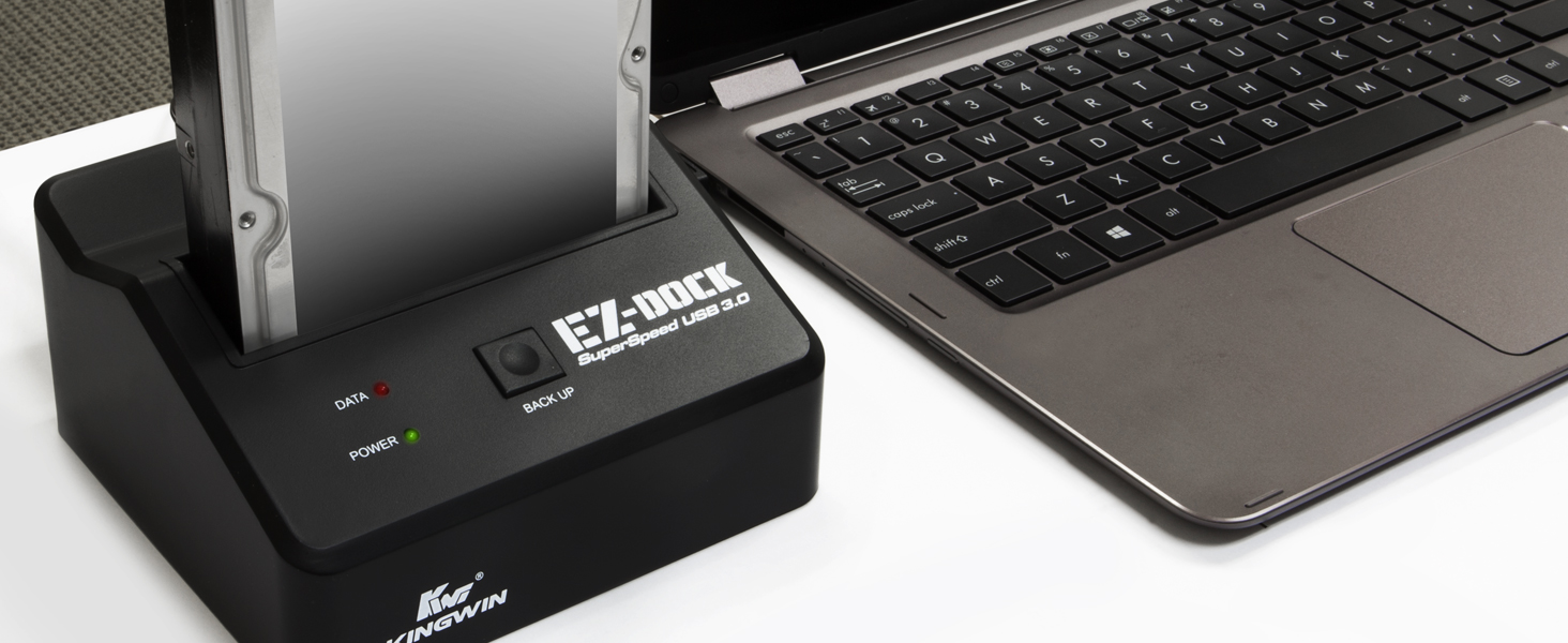 EZD-2535U3 Super Speed USB 3.0 Docking station laptop, plug and play, easy setup