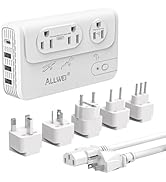 ALLWEI 2000W Travel Voltage Converter 220v to 110v Converter for European Travel Voltage Adapter ...