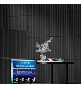BSHEAD 8 Pack Self-Adhesive Fold Soundproof Wall Panels, 24 x 12 x 0.47 in Sound Proof Foam Panel...