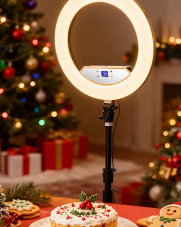 Ring light with stand