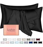 Mulberry Silk Pillow Cases 2 Pack Standard Size 20x26 Inches with Hidden Zipper, Ultra Smooth and...