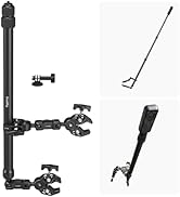 SMALLRIG Motorcycle Mount Bundle for Insta360 X5/X4/X3 360 Camera, for DJI OSMO 360/Action 6/5 Pr...