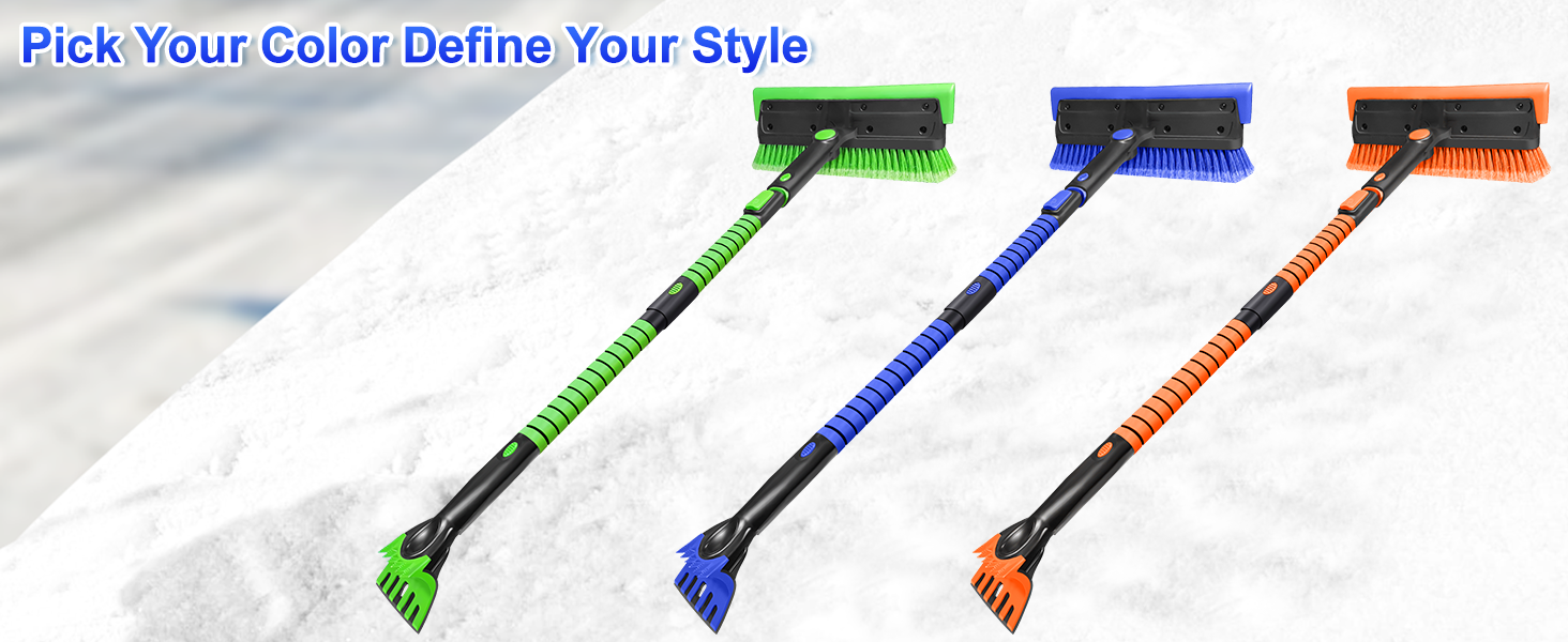 A4-1 snow brush ice scraper