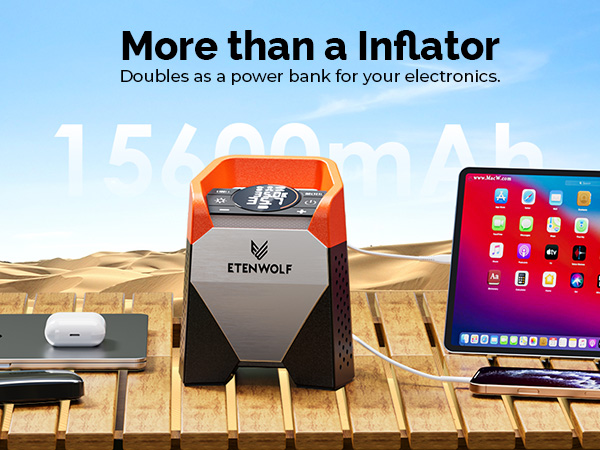 S5 Tire Inflator Portable Air Compressor