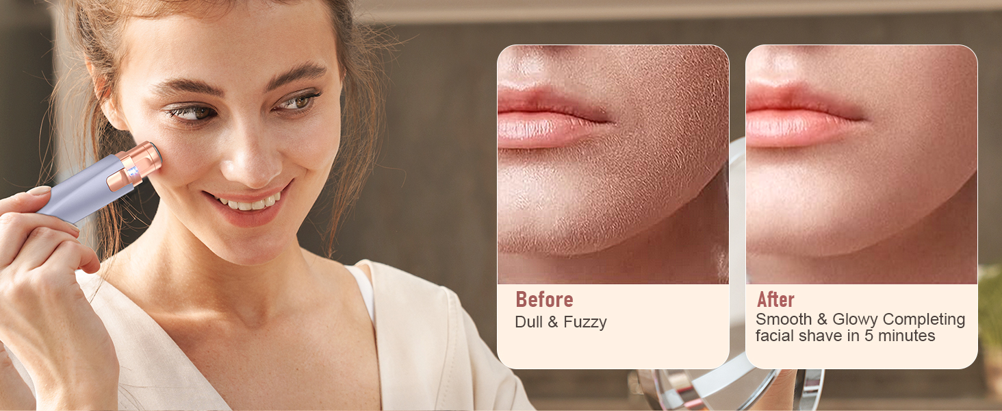 Eyebrow Trimmer Facial Hair Removal for Women